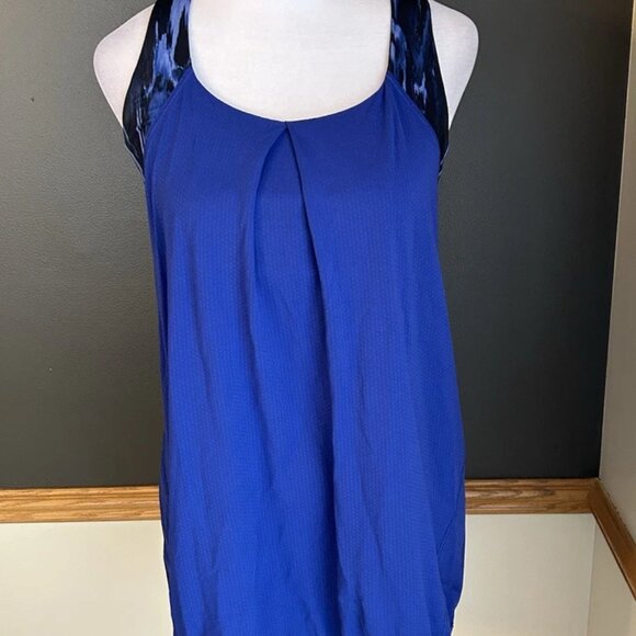 EUC Lululemon Nouveau Limits Tank Sapphire Blue, Size 8 - Picture 6 of 14